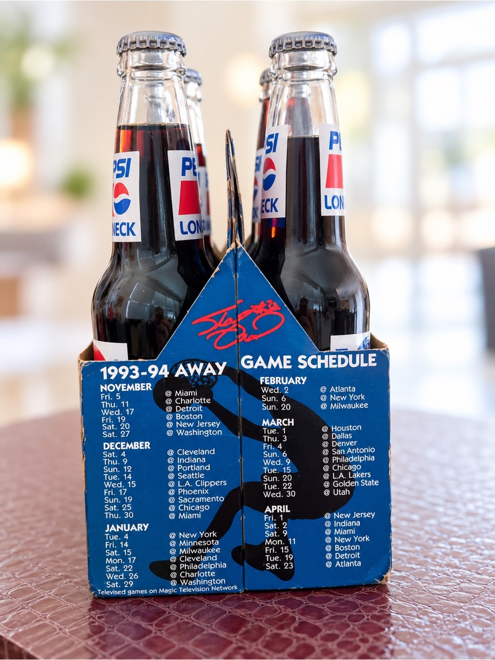 Vintage 1992–93 Pepsi Shaq Attaq PAQ Collector’s Edition 6-Bottle Set - Picture 4 of 6